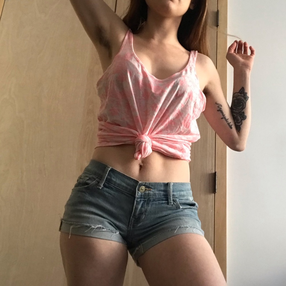 TWO Victoria’s Secret PINK lounge tanks